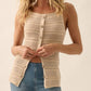Promesa - Pointelle Knit Top
