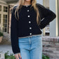 8Apart - Reed Stitch Collar Cardigan