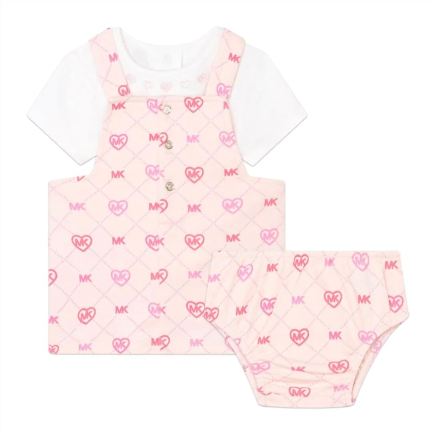 Michael Kors - Kids Monogram Print Dress Set