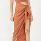 Free People - Short Sleeve Side Tie Maxi Dress