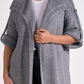 Elan - 3/4 Sleeve Cozy Cardigan Sweater