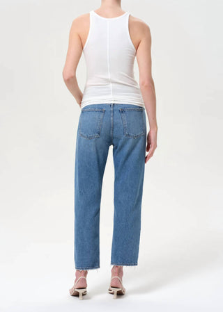 Agolde - 90's Crop Mid Rise Straight Jeans