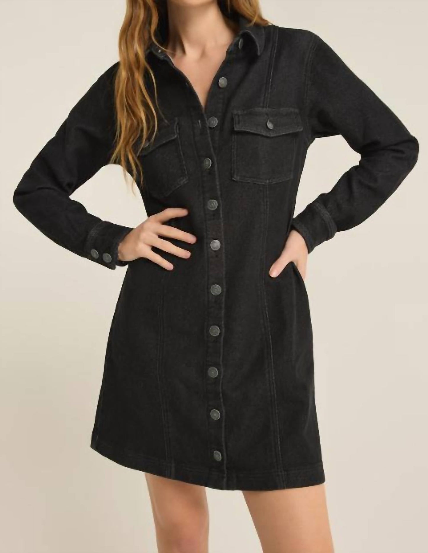 Z Supply - Candice Knit Denim Dress