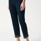 Joseph Ribkoff - Embellished Frayed Hem Ankle Jeans