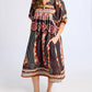 Mille - Saffron Dress Mear Print