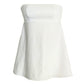 Soah - Women's Milan Linen Blend Strapless Top