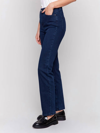 Charlie B - Stretch Waist Straight Leg Pant