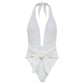 Montce - Tropez Tie-up One-piece Swimsuit