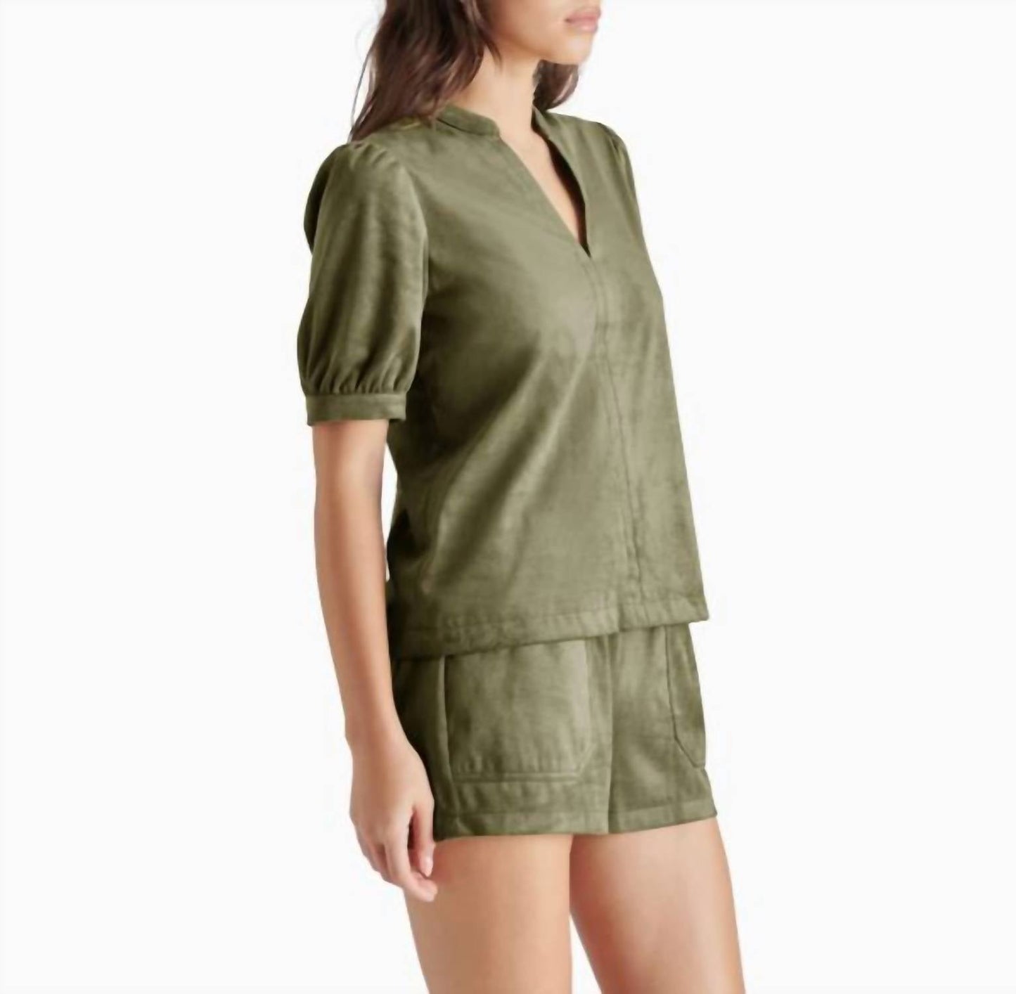 Steve Madden - Suede Faux The Record Short
