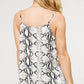Promesa - Looking Fierce Snakeskin Cami Top