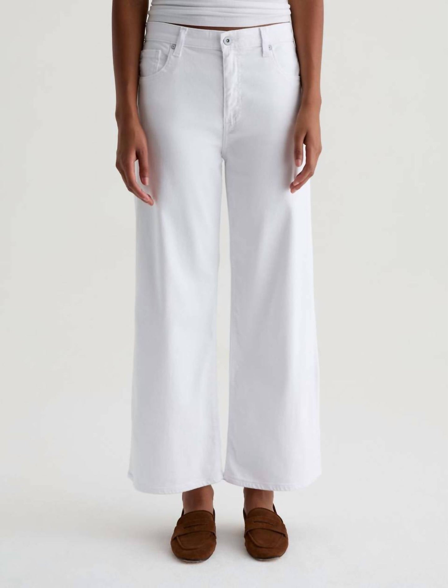 Ag Jeans - Saige Wide-leg Crop Jean
