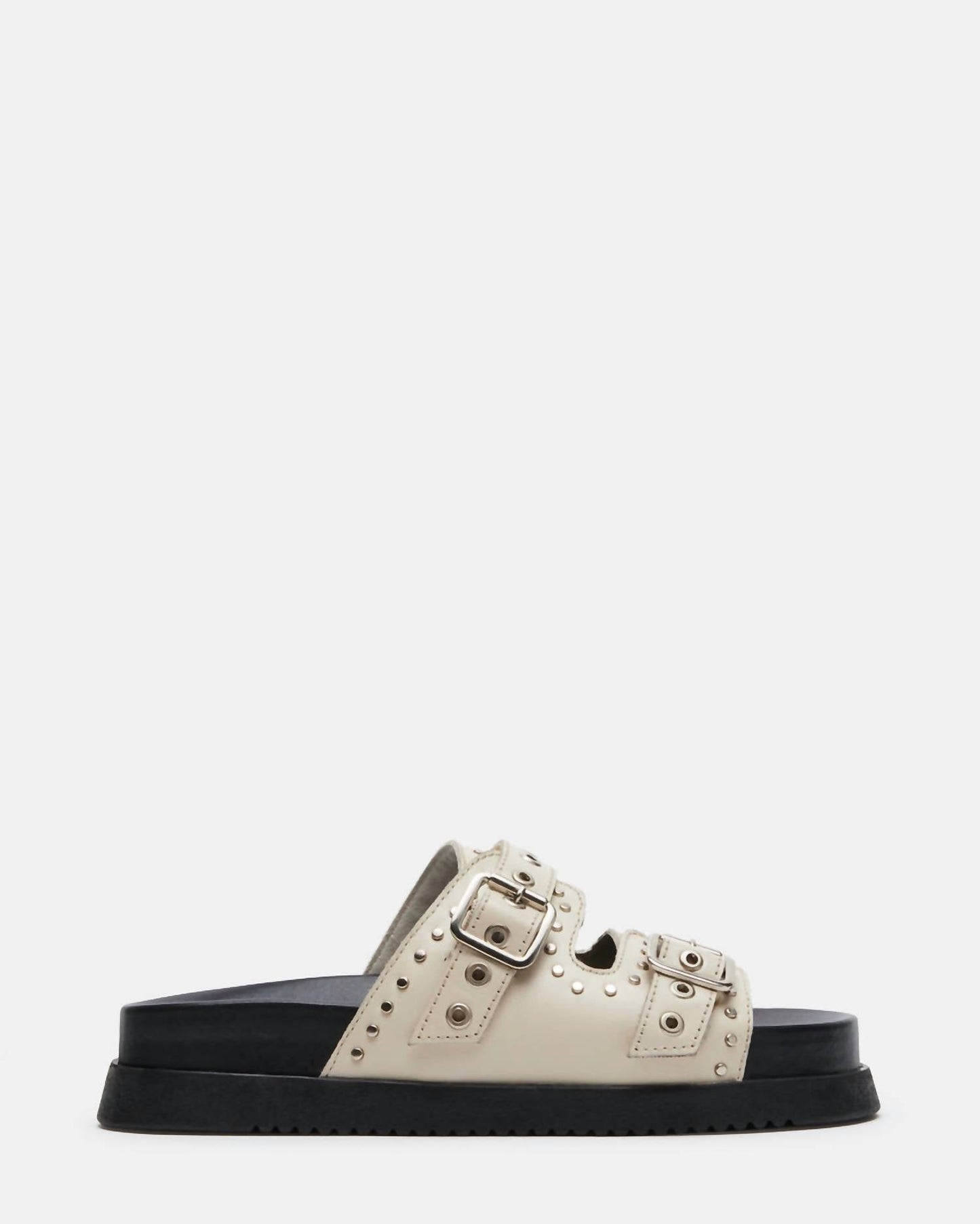 Steve Madden - Women's Malek Grommets Leather Sandals