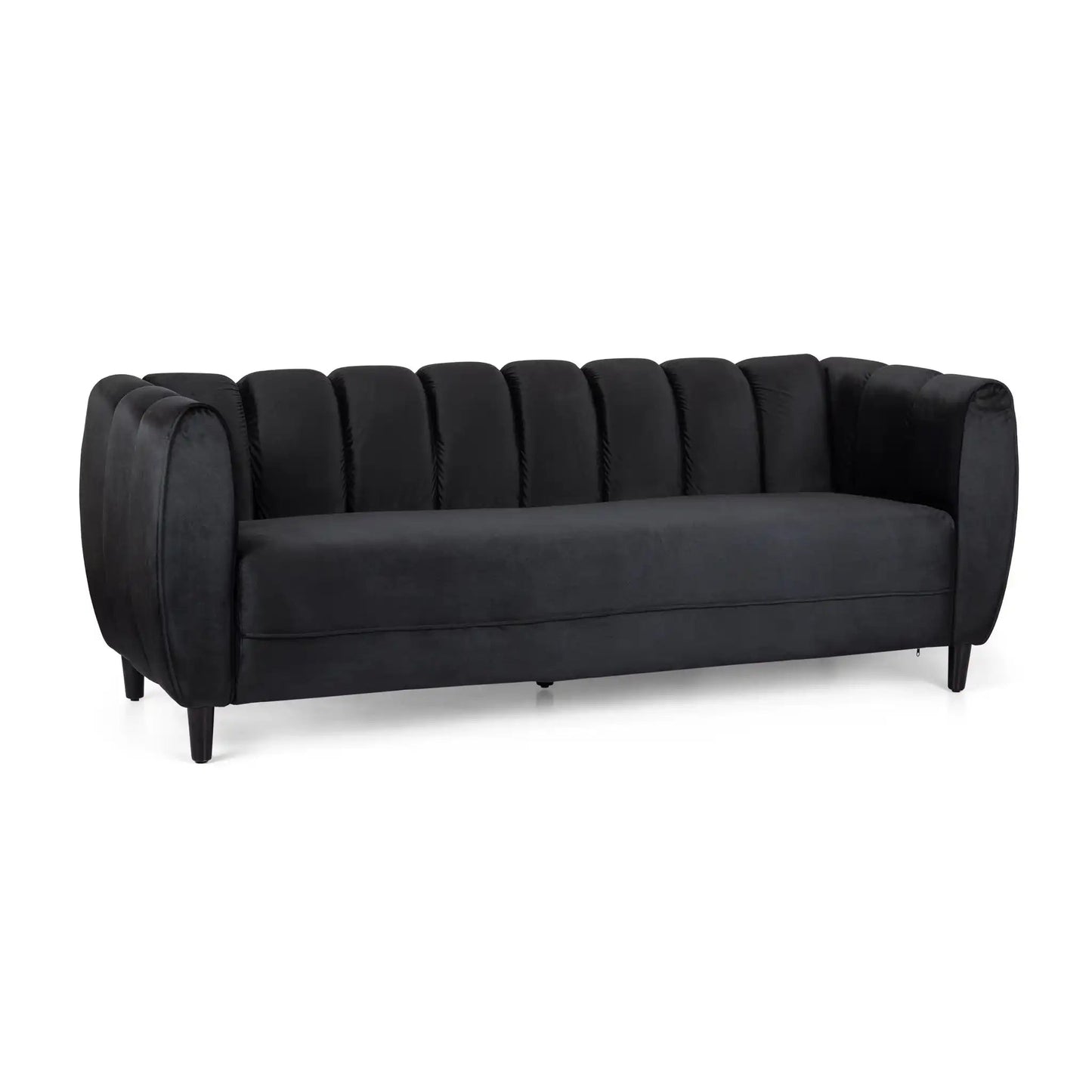 Miranda Modern Glam Velvet 3 Seater Sofa