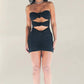 Aura - Cj Rose Mini Dress