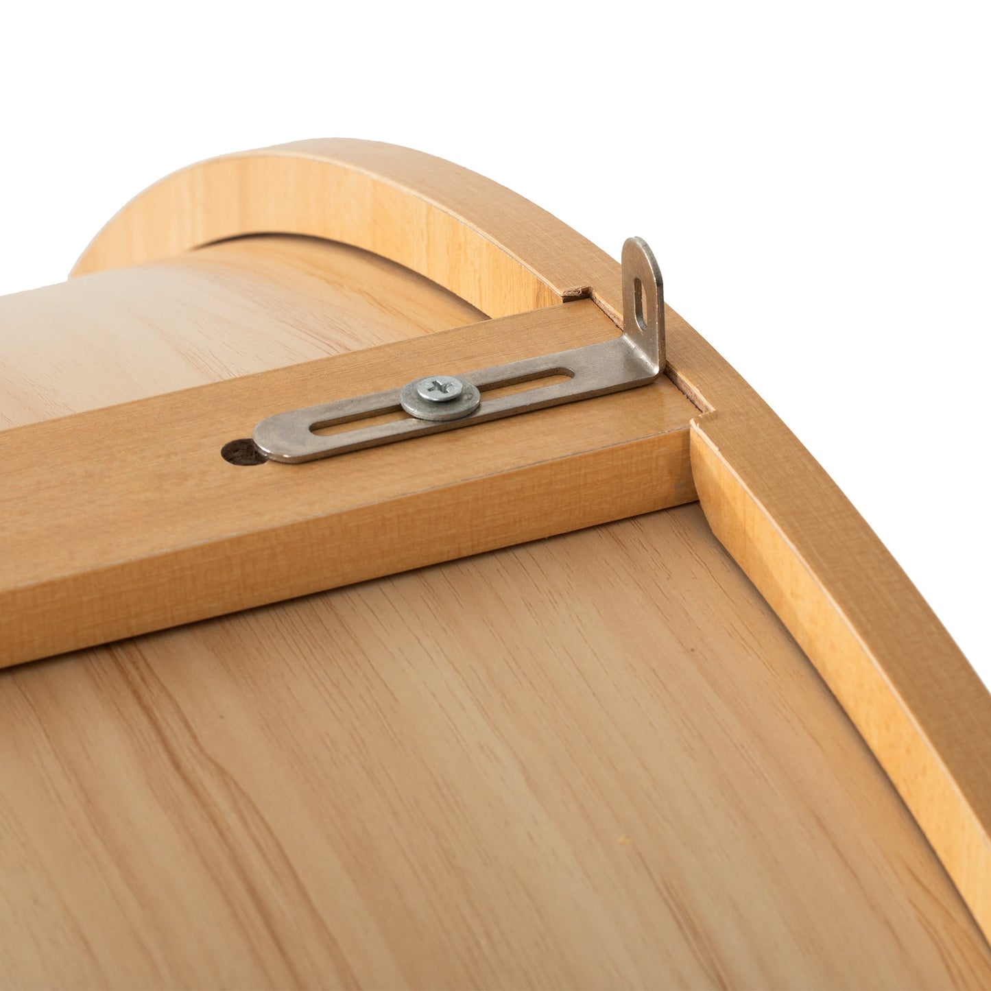 K&K 71' Tall Arched Kitchen Pantry Cabinet with Adjustable Shelves