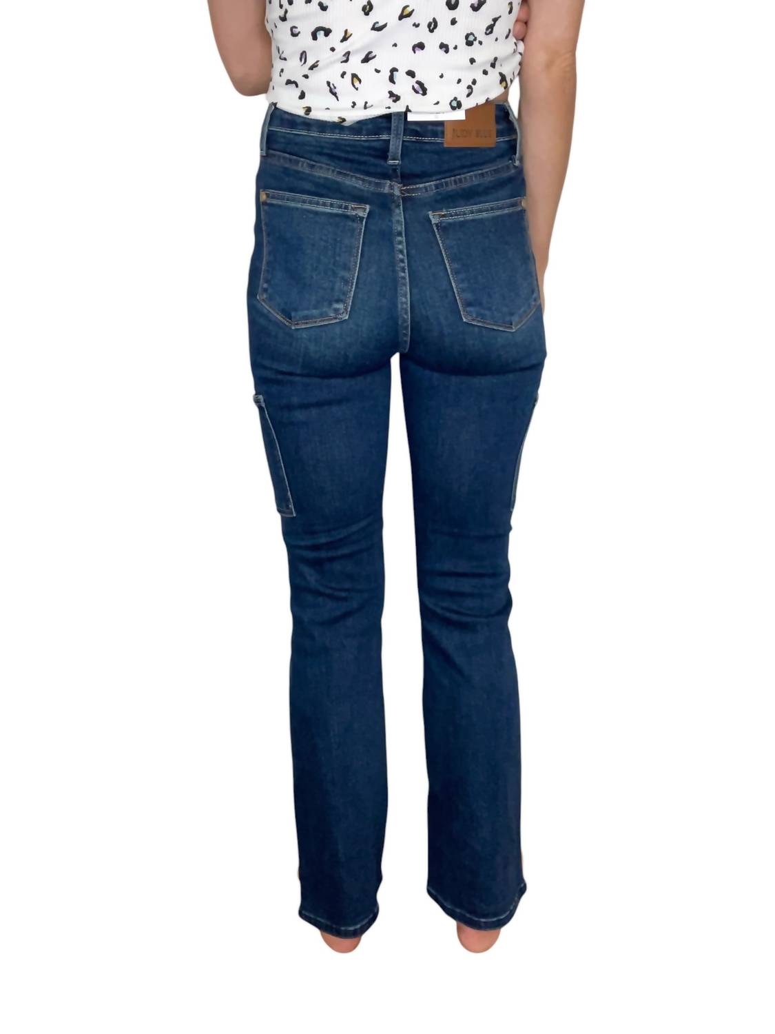 Judy Blue - Bootcut Cargo Denim Jeans