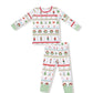 Angel Dear - Boys' Nutcracker Fair Isle Loungewear Set