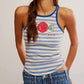 Free People - Only Ringer Scoop Neck Tank Top