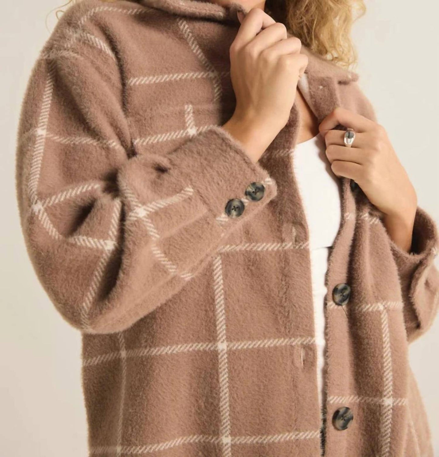 Z Supply - PLAID SHIRT JACKET