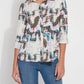 Lysse - Roll Tab Connie Print Shirt