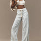 Joe'S Jeans - Addison High-rise Drawstring Linen Wide-leg Pants