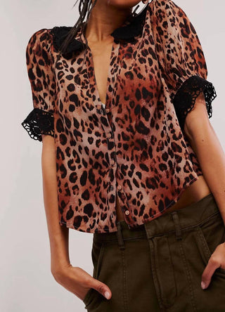 Free People - My Love Printed Blouse