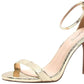 Qupid - Women's Grammy-01 High Heeled Stiletto Open Toe Sandals