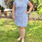 Ana Clare - Short Sleeve Shift Dress