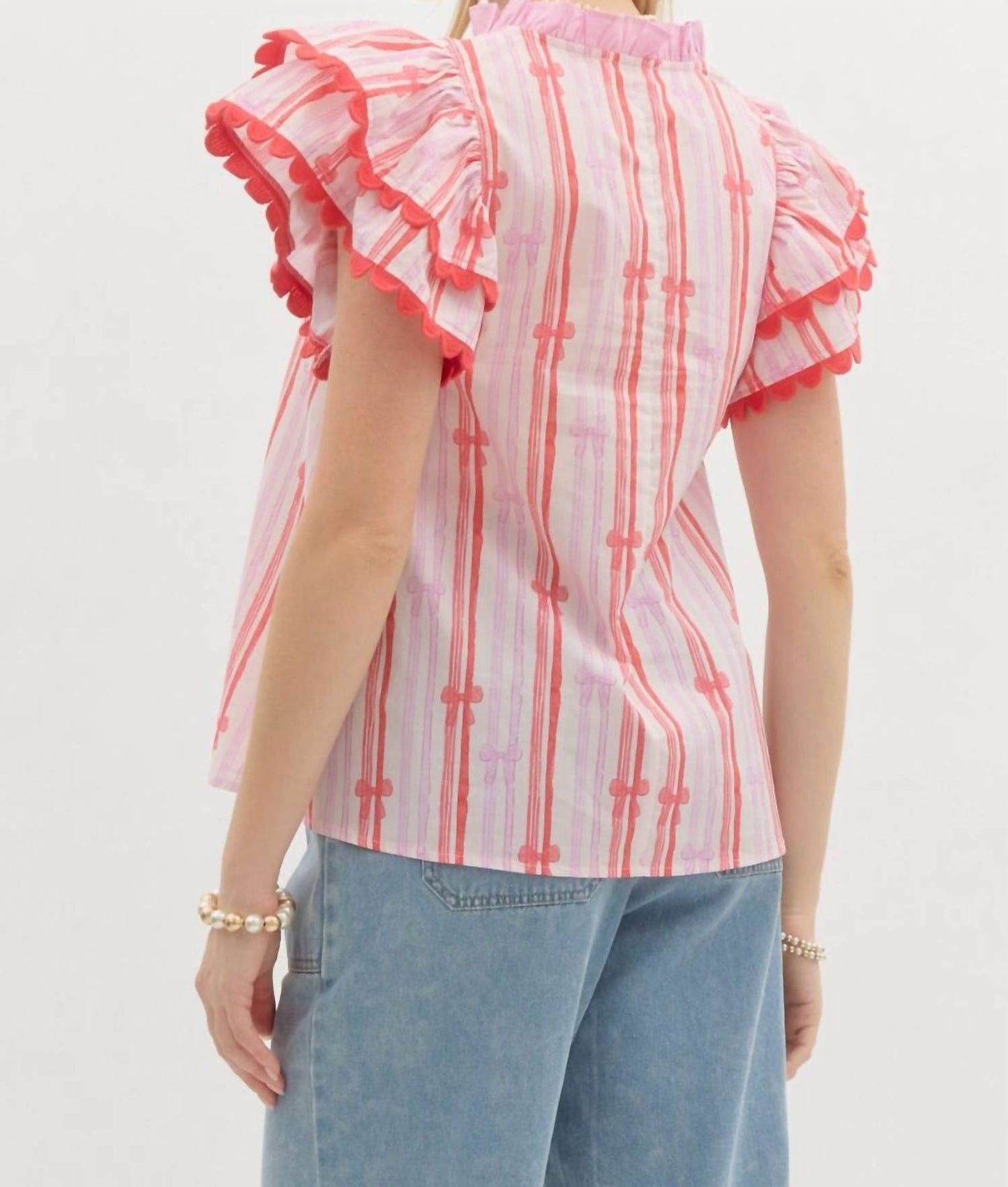 1 The Woman - Bella Bow Top