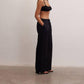 Le Cle - Ivory Wide Leg Linen Pants