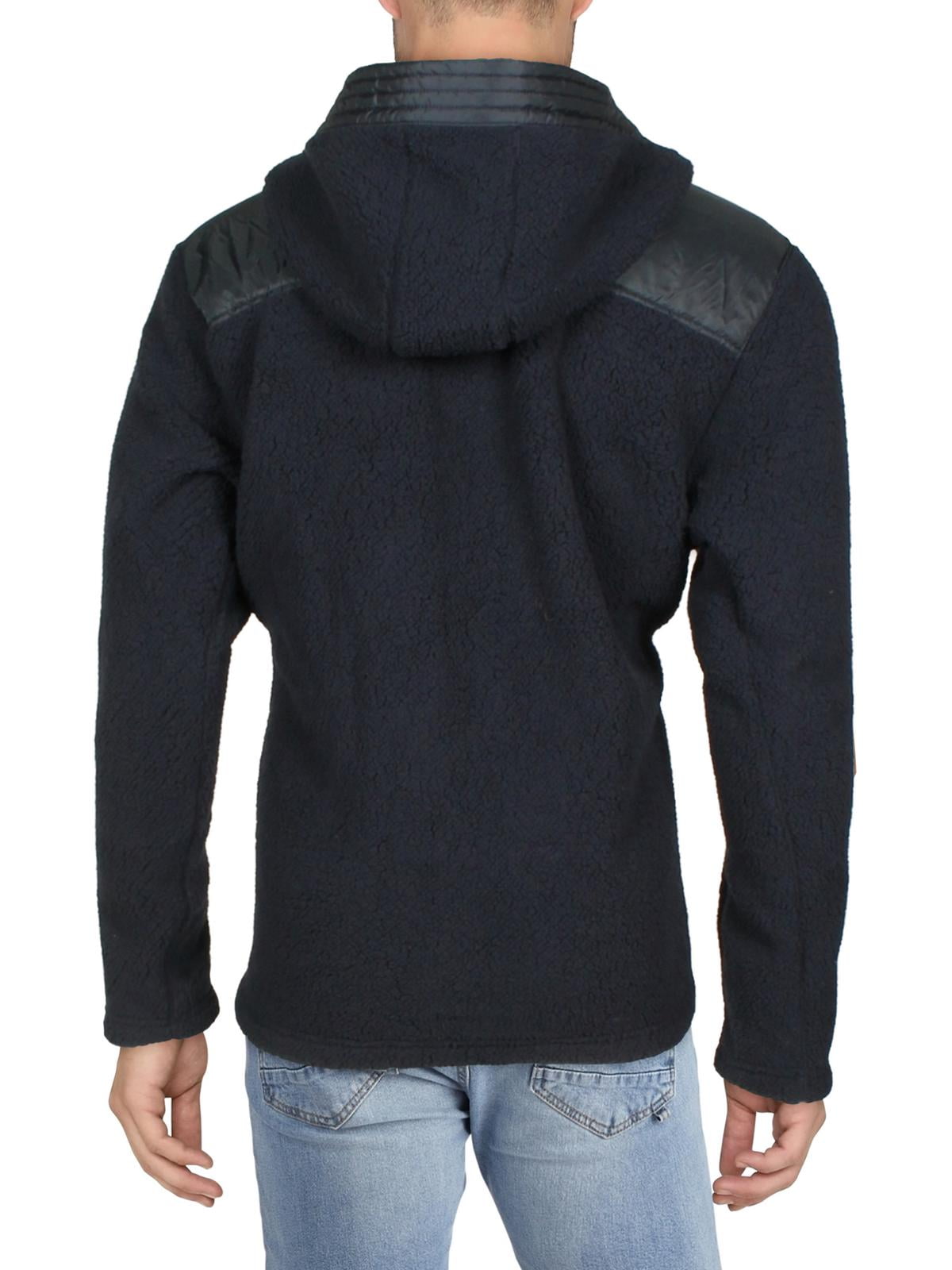 Tommy Bahama Men's Anchor Bay Quarter Zip Hoodie Blue Size Large