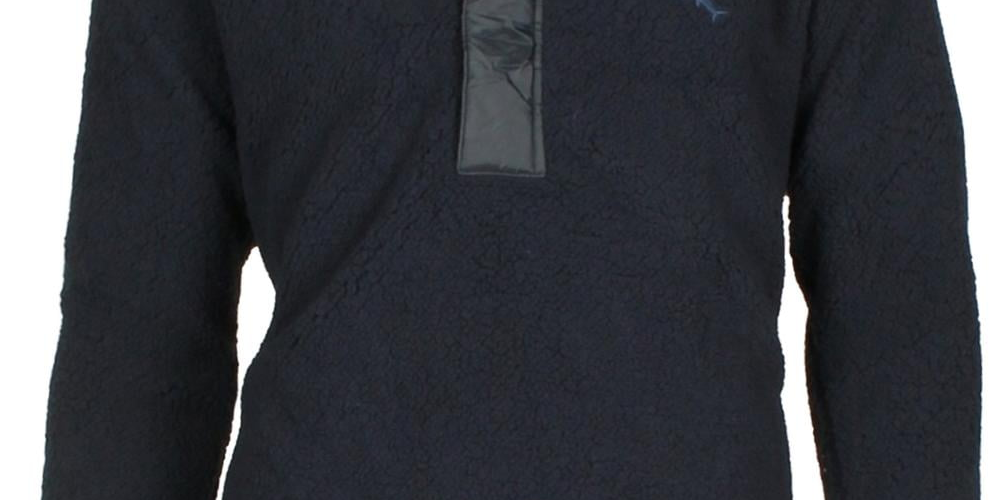 Tommy Bahama Men's Anchor Bay Quarter Zip Hoodie Blue Size Large