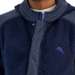 Tommy Bahama Men's Anchor Bay Quarter Zip Hoodie Blue Size 2X
