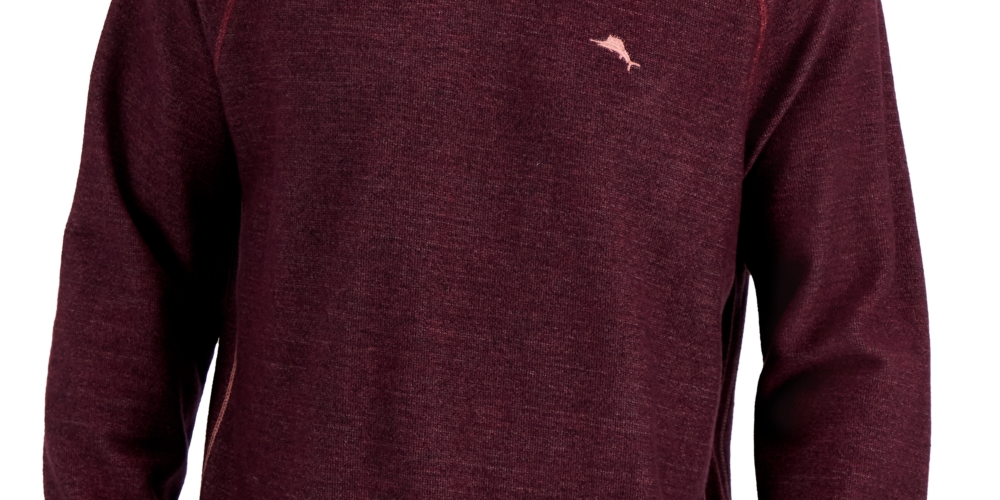 Tommy Bahama Men's Bayview Sweater Red Size 2X