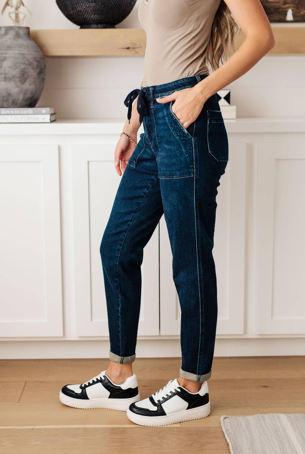 Judy Blue - Pull On Denim Joggers