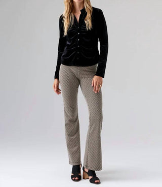 Sanctuary - Dreamgirl Velvet Button Up Top