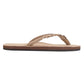 Rainbow Sandals - Women's Flirty Braidy Double Layer Leather Sandal