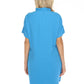 Joseph Ribkoff - Ruffled V-neck Shift Dress