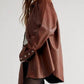 Free People - easy rider vegan jacket