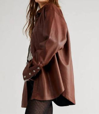 Free People - easy rider vegan jacket