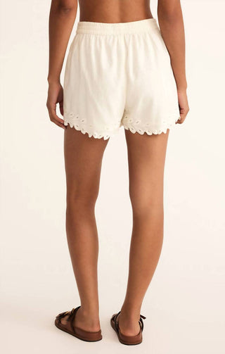 Z Supply - Pesaro Embroidered Linen Short