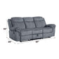 Zubaida Two Tone 3 Piece Recliner Living Room Set