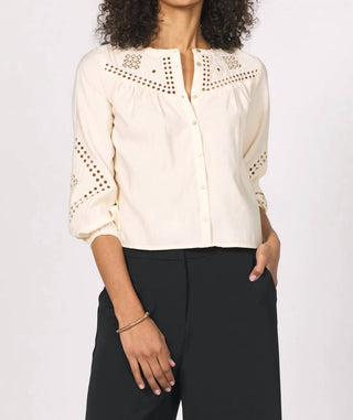 Another Love - ZIYA EMBROIDERED TOP