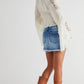 Free People - Out Of Ordinary Denim Mini Skirt