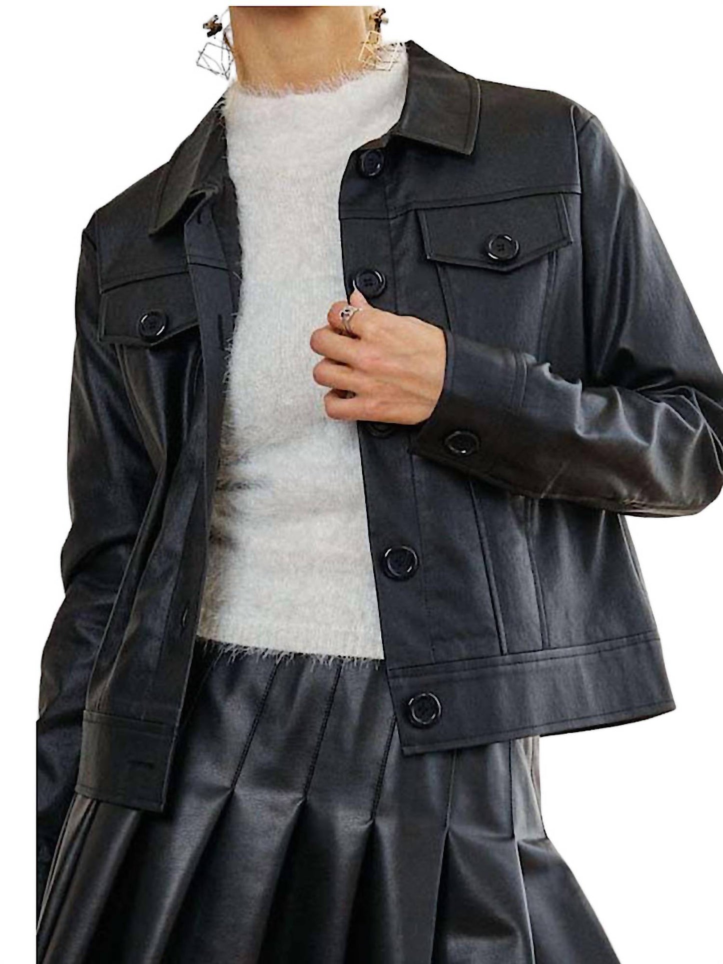 Adora - Chintzed Twill Jacket