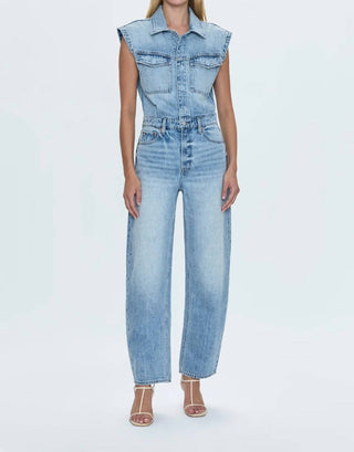 Pistola - Ace Sleeveless Barrel Leg Jumpsuit