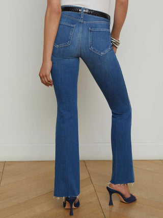 L'Agence - Sneeki Low Rise Straight Leg Jean