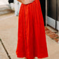Z Supply - Nicoline Crinkle Midi Skirt