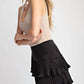 Ee:Some - Ruffle Mini Skirt