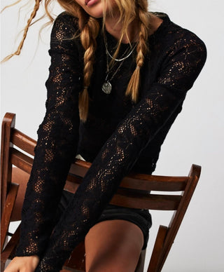 Free People - In The Meadow Lace Top